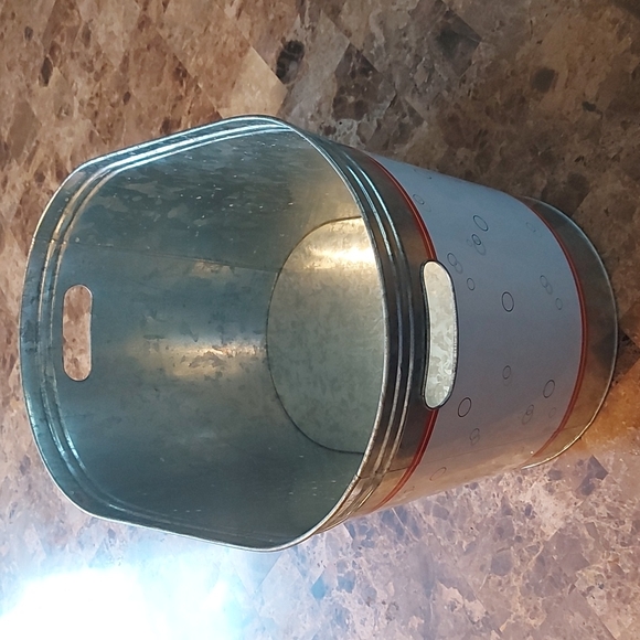 Coca Cola Ice Bucket Oval Galvanized Metal Tin Party Tub Cooler Vintage Decor - Picture 2 of 6